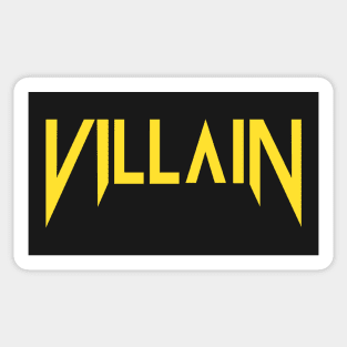 Villain (Killer Yellow) Sticker